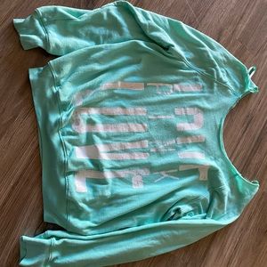 Turquoise sweatshirt from Pink